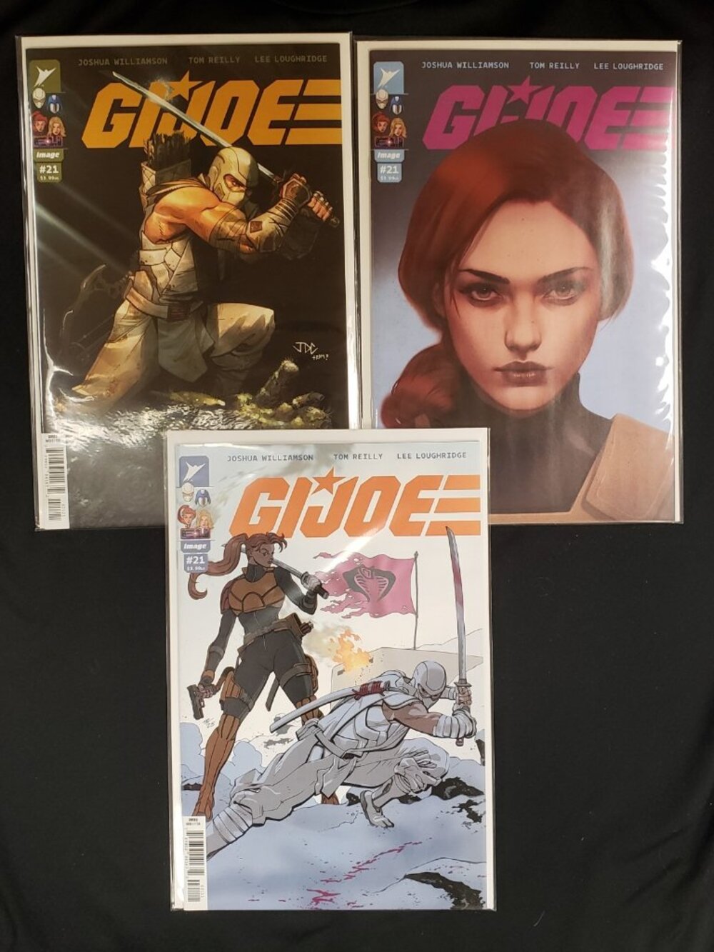 G.I. Joe # 21 Prestige 4 Book Set A B C Variants Incentive 1:25 Tonci Zonjic - Picture 2 of 10